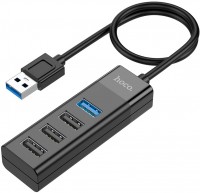 Картридер / USB-хаб Hoco HB25 
