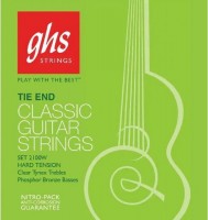 Струны GHS 2100W Tie End Classic Guitar Strings Hard Tension 
