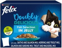 Фото - Корм для кошек Felix Doubly Delicious Fish Selection in Jelly  24 pcs