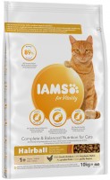 Фото - Корм для кошек IAMS Vitality Hairball Adult/Senior Chicken  10 kg