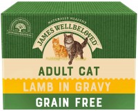 Фото - Корм для кошек James Wellbeloved Adult Cat Lamb in Gravy  48 pcs