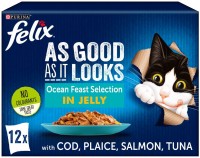 Фото - Корм для кошек Felix As Good As It Looks Ocean Feast Selection in Jelly  12 pcs