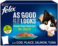 Фото - Корм для кошек Felix As Good As It Looks Ocean Feast Selection in Jelly  24 pcs