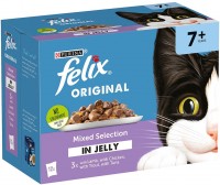 Фото - Корм для кошек Felix Original 7+ Mixed Selection In Jelly 12 pcs 