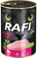 Фото - Корм для кошек Rafi Cat Canned with Turkey 400 g 
