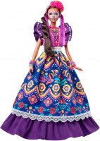 Фото - Кукла Barbie Dia De Muertos Doll In Ruffled Dress And Calavera Face Paint HBY09 