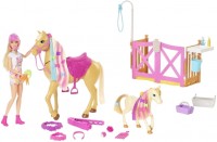 Фото - Кукла Barbie Groom N Care Horses Playset HGB58 