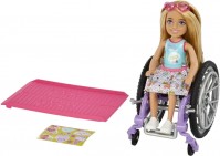 Фото - Кукла Barbie Chelsea Blond with Wheelchair HGP29 