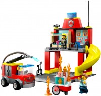 Фото - Конструктор Lego Fire Station and Fire Truck 60375 