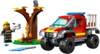 Конструктор Lego 4x4 Fire Truck Rescue 60393 