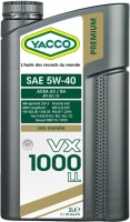 Моторное масло Yacco VX 1000 LL 5W-40 2 л