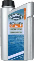 Моторное масло Yacco Outboard 500 2T 1 л