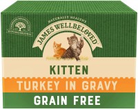 Фото - Корм для кошек James Wellbeloved Kitten Turkey in Gravy  12 pcs