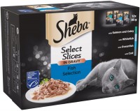 Фото - Корм для кошек Sheba Select Slices Fish Collection in Gravy  12 pcs