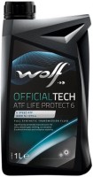 Фото - Трансмиссионное масло WOLF Officialtech ATF Life Protect 6 1 л