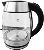 Фото - Электрочайник MPM BCZ-01 2200&nbsp;Вт 1.7&nbsp;л  нержавейка