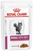 Фото - Корм для кошек Royal Canin Renal Beef Gravy Pouch  48 pcs