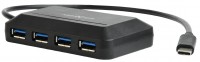 Фото - Картридер / USB-хаб Maxxter ACT-HUB3C-4P