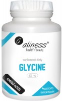 Фото - Аминокислоты Aliness Glycine 800 mg 100 cap 