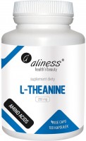 Фото - Аминокислоты Aliness L-Theanine 200 mg 100 cap 