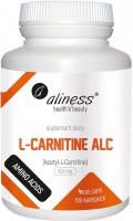 Фото - Сжигатель жира Aliness L-Carnitine ALC 500 mg 100 cap 100 шт