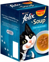 Фото - Корм для кошек Felix Soup Fish Selection  6 pcs