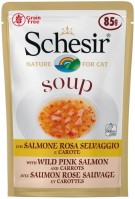 Фото - Корм для кошек Schesir Cat Soup Wild Pink Salmon with Carrots 6 pcs 