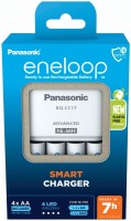Фото - Зарядка аккумуляторных батареек Panasonic Advanced Charger + Eneloop 4xAA 2000 mAh 