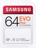 Фото - Карта памяти Samsung EVO Plus SDXC 64 ГБ