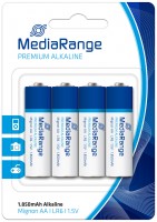 Фото - Аккумулятор / батарейка MediaRange Premium Alkaline  4xAA