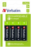 Фото - Аккумулятор / батарейка Verbatim 4xAA 2500 mAh 