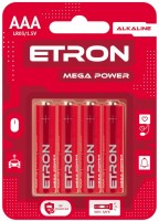 Фото - Аккумулятор / батарейка Etron Mega Power  4xAAA