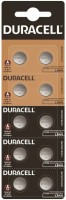 Фото - Аккумулятор / батарейка Duracell  10xLR44