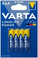 Фото - Аккумулятор / батарейка Varta Longlife Power  8xAAA