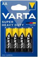 Аккумулятор / батарейка Varta Super Heavy Duty 4xAA 