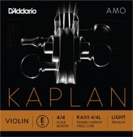 Фото - Струны DAddario Kaplan Amo Single E Violin String 4/4 Light 
