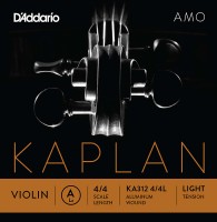 Фото - Струны DAddario Kaplan Amo Single A Violin String 4/4 Light 