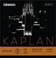 Фото - Струны DAddario Kaplan Amo Single D Violin String 4/4 Light 