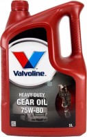 Фото - Трансмиссионное масло Valvoline Heavy Duty Gear Oil 75W-80 5L 5 л