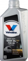 Фото - Трансмиссионное масло Valvoline Heavy Duty Gear Oil Pro Long Drain 75W-80 1L 1 л