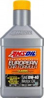 Фото - Моторное масло AMSoil European Car Formula 0W-40 Classic 1L 1 л