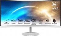 Фото - Монитор MSI PRO MP341CQW 34 "  белый