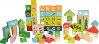 Фото - Конструктор Trefl Wooden Building Blocks 61338 