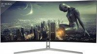 Фото - Монитор LC-Power LC-M34-UWQHD-100-C 34 "  серебристый