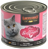 Фото - Корм для кошек Leonardo Adult Canned with Poultry  200 g 6 pcs