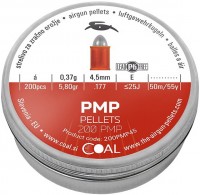 Фото - Пули и патроны Coal PMP 4.5 mm 0.37 g 200 pcs 