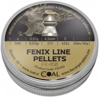 Фото - Пули и патроны Coal Fenix Line 4.5 mm 0.62 g 500 pcs 
