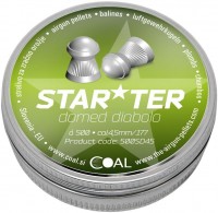 Фото - Пули и патроны Coal Starter Domed 4.5 mm 0.52 g 500 pcs 