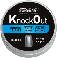 Фото - Пули и патроны JSB KnockOut 4.52 mm 0.870 g 400 pcs 