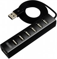 Фото - Картридер / USB-хаб Unitek USB 2.0 Hub 7-Port 